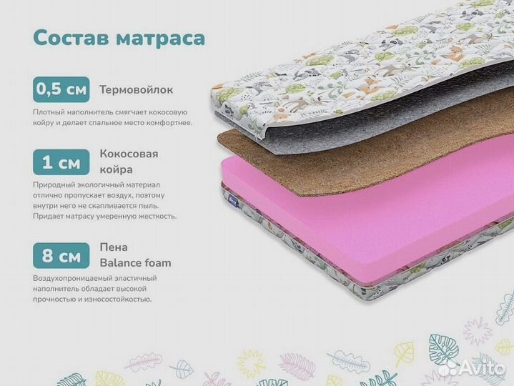 Детский матрас Dimax Сорванец