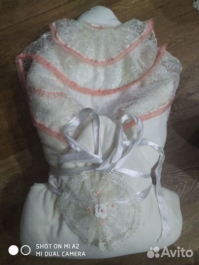 Конверт на выписку для девочки зима