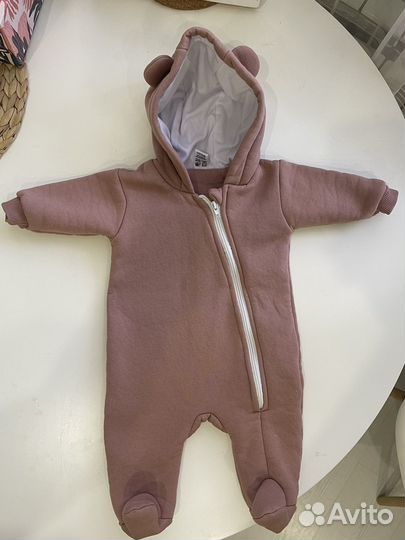 Пакет вещей на девочку 56 62 комбенизоны