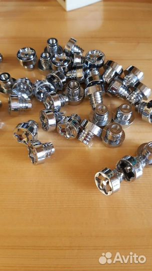 Пластиковые фальш болтики для реставрации дисков