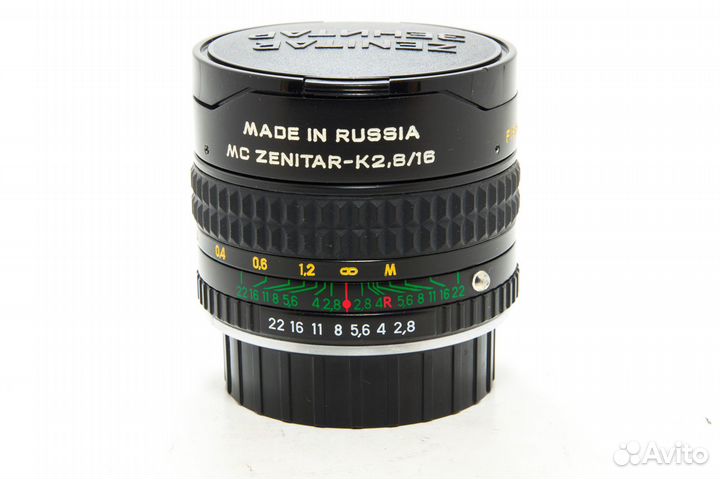 Зенитар-K MC Zenitar 2.8/16 Fish-Eye для Pentax