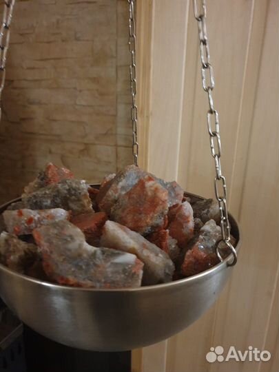 Морская соль для сауны Сильвинит в чаше 200мм