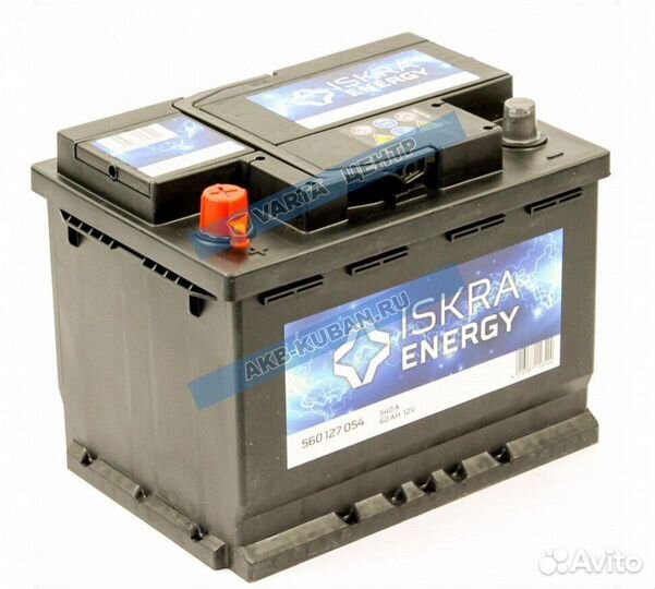 Аккумуляторы iskra 540 А доставка, гарантия