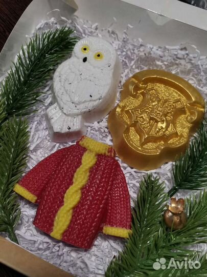 Новогоднее мыло