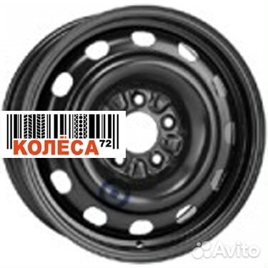 KFZ Renault 6x15 4x100 ET50 Dia60 Черный