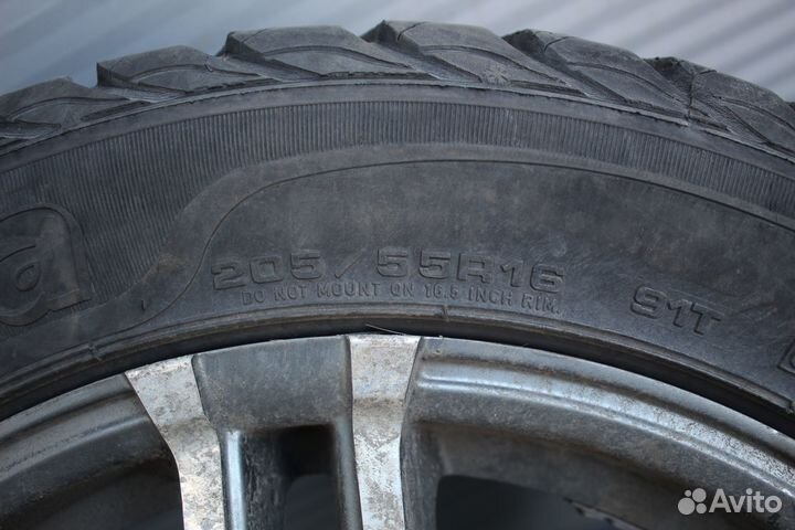 Диски Opel с резиной Sava Eskimo Stud 205/55/16