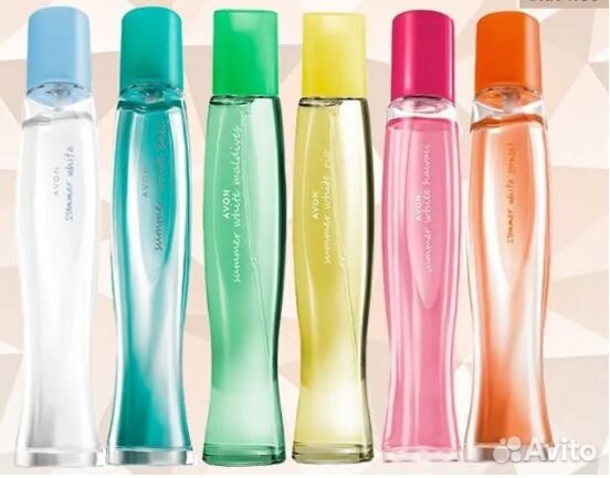 Avon Туалетная вода Summer White, разные ароматы