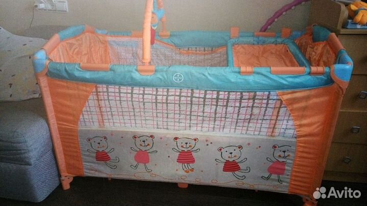 Манеж-кровать
