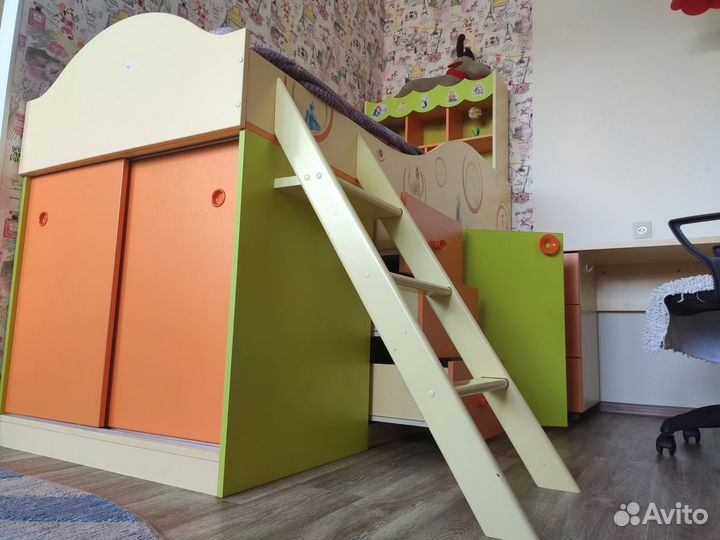 Кровать-чердак Фруттис