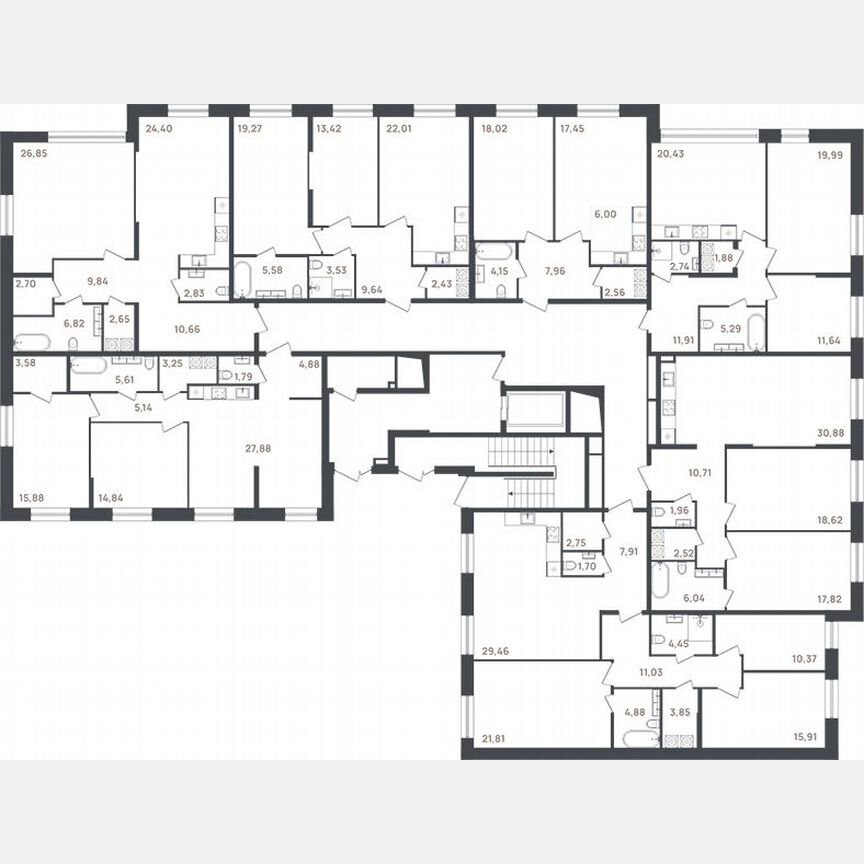 3-к. квартира, 114,1 м², 1/3 эт.