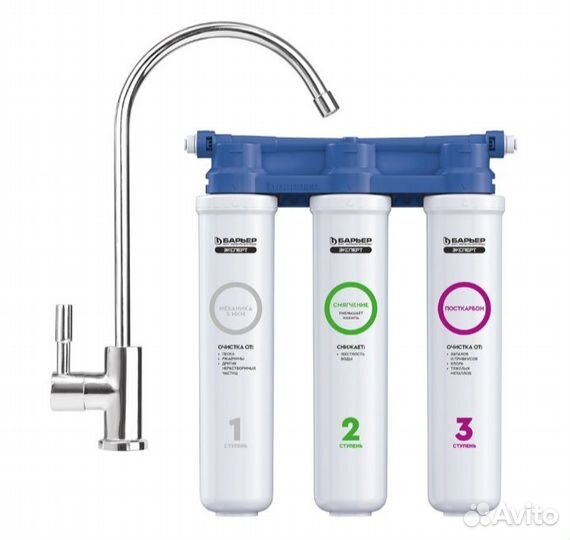 Системы очистки воды, фильтры, сменные картриджи