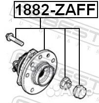 К-кт подшипника ступ. пер. Opel Astra H 1.4