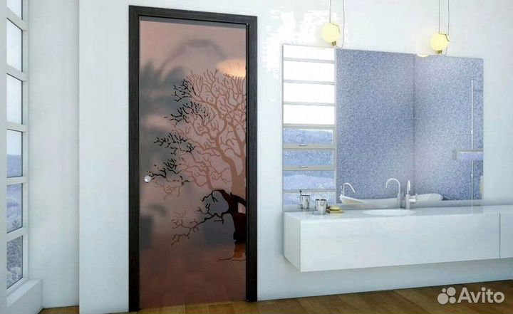 Межкомнатные двери стекло