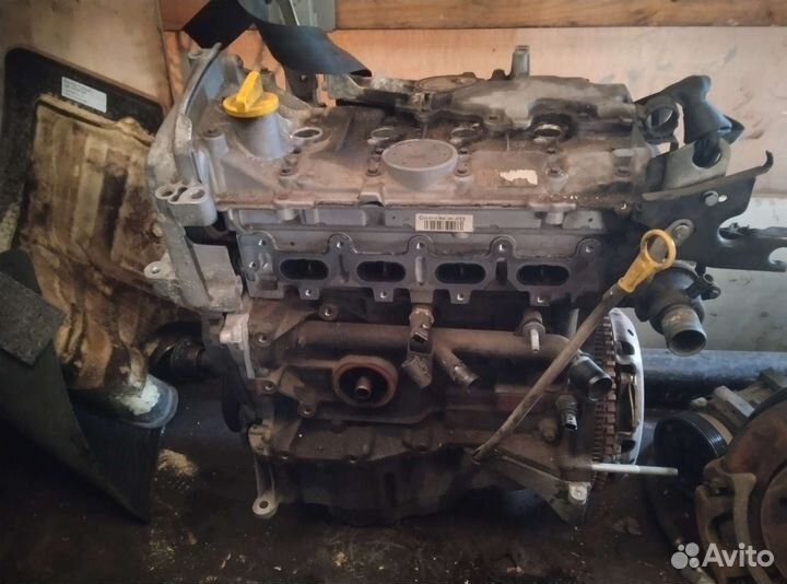 Двигатель рено Renault 1.6 бензин k4m