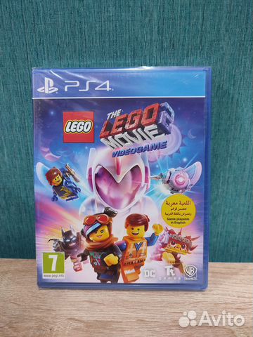 Игра lego movie 2 PS4. Диск новый