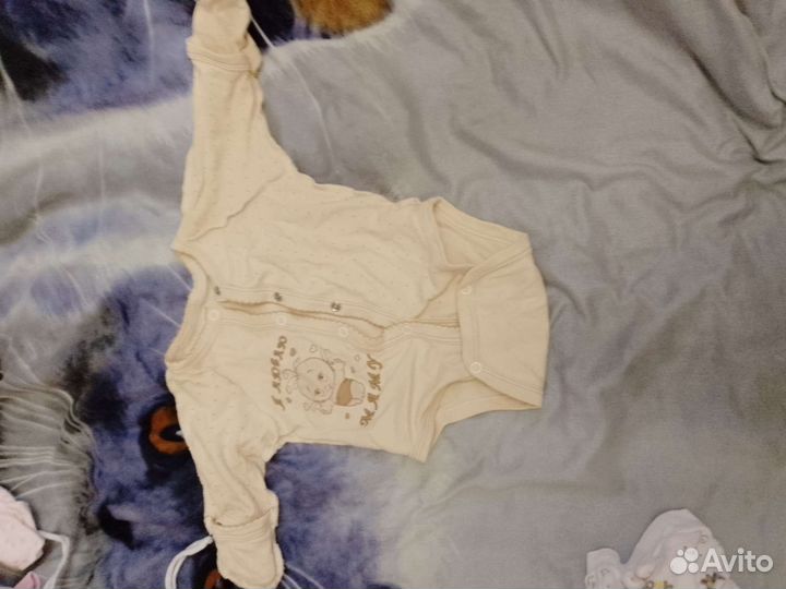Детские вещи на девочку 0-6 месяцев