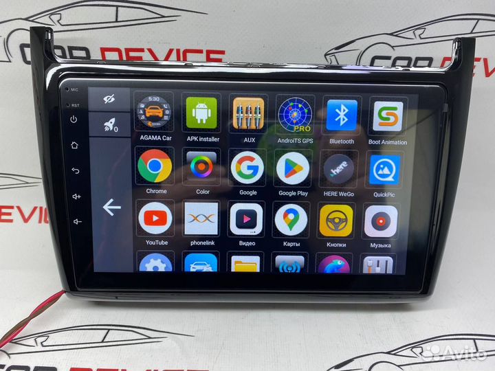 Магнитола Polo 5 2008-2020 Андроид