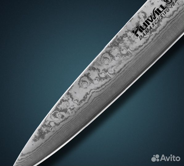 Нож из дамаской стали hulwill VG10 150 мм новый