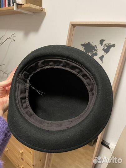 Шляпа-котелок женская