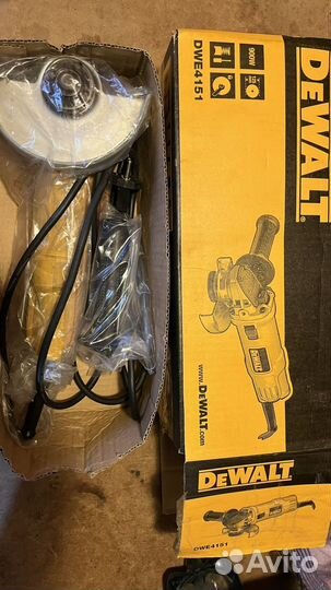 Ушм (болгарка) dewalt DWE4151-KS