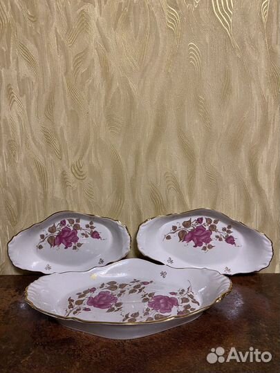 Набор блюд. Синельниковский фарфоровый завод