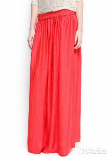 Атласная юбка mango