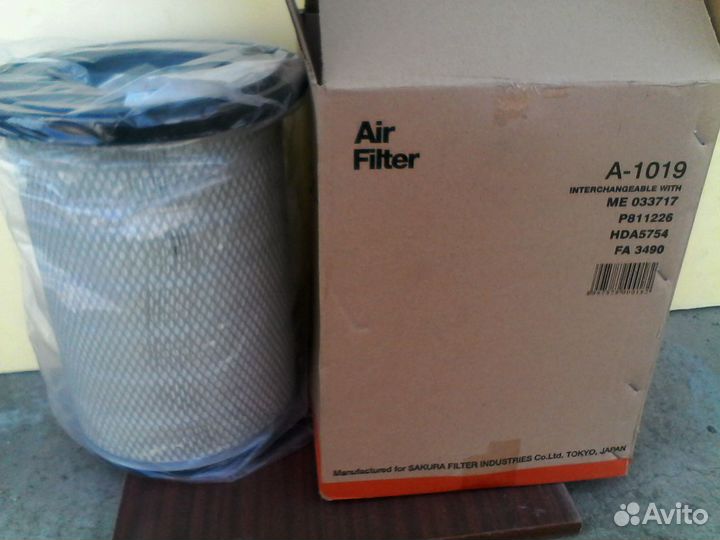 Фильтр воздушный Sakura А 1019 Исузу isuzu Богдан