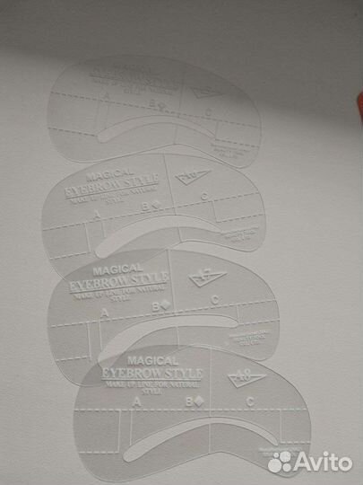 Трафареты для бровей