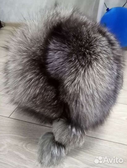 Шапка женская из песца