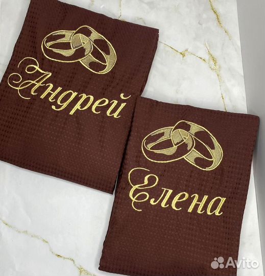 Халат женский вафельный