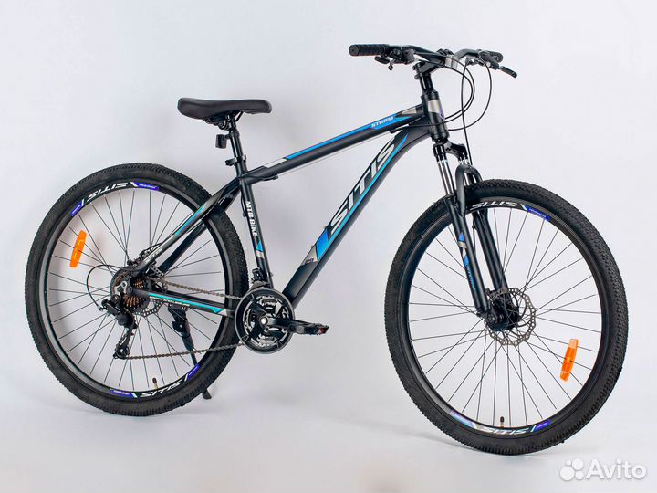 Велосипед sitis storm 29 (2022) черно-синий Sta410