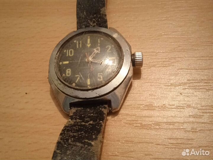 Мужские наручные часы механические ссср.Амфибия