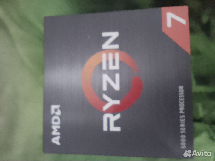 Коробка от ryzen 7 5800x box