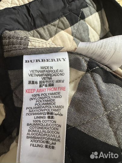 Куртка стеганная Burberry, для мальчика