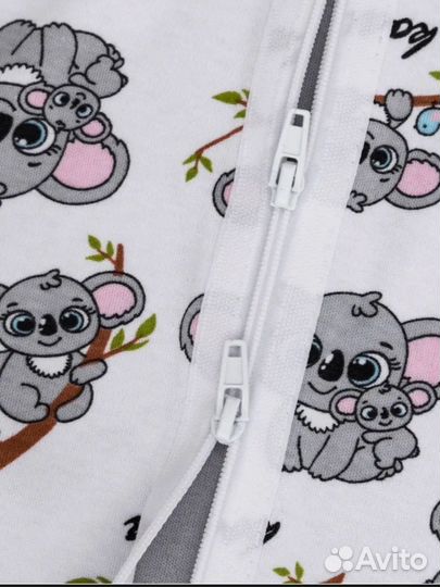 Пеленка кокон на молнии 56-68 рр