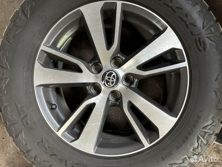 Колеса toyota rav 4 maxxis AT 811 razr