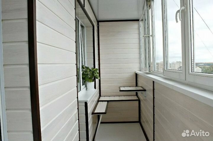 Окна на балкон распашное