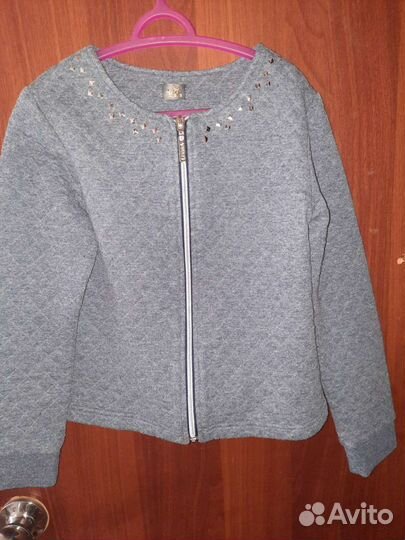 Костюм школьный серый 134