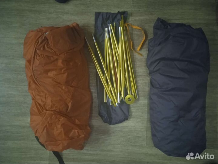 Палатка туристическая 2 местная бу