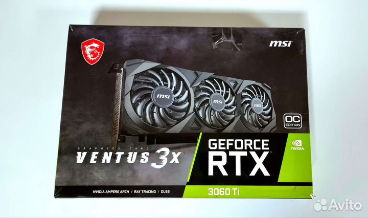 MSI GeForce RTX 3060 Ti Ventus 3X OC (LHR)