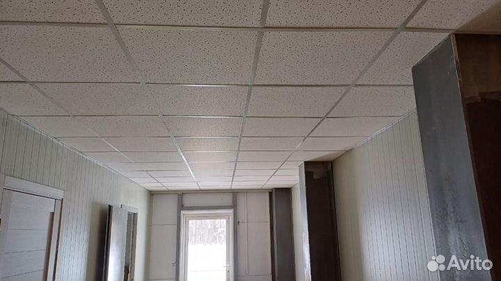 Монтаж потолка армстронг