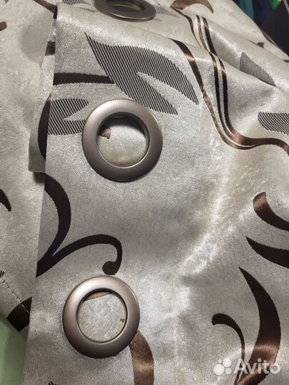 Шторы блэкаут на люверсах