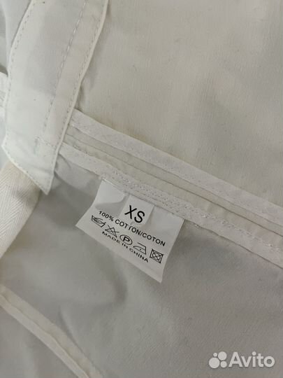 Белый хлопковый пиджак