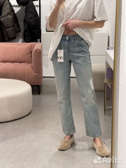 Джинсы zara 36