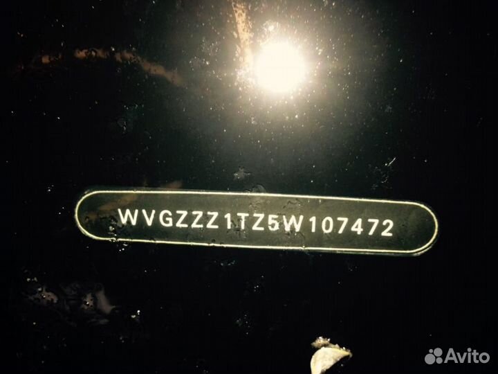 Разбор на запчасти Volkswagen Touran