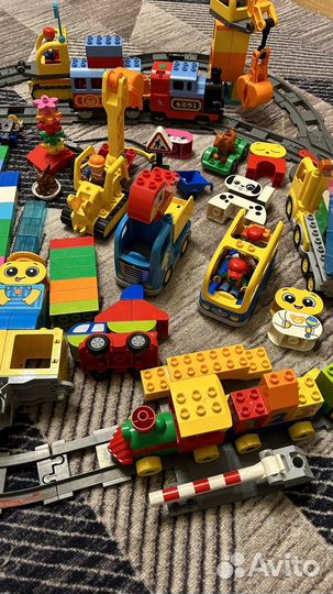 Lego duplo поезд и железная дорога
