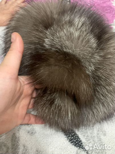 Шапка из чернобурки