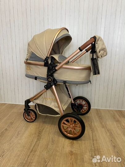 Коляска 3 в 1 лёгкая v9