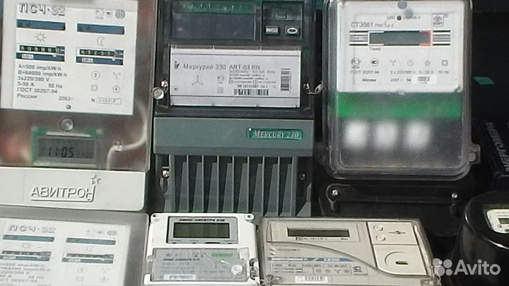 Электросчетчики одно- трехфазные новые И Бу