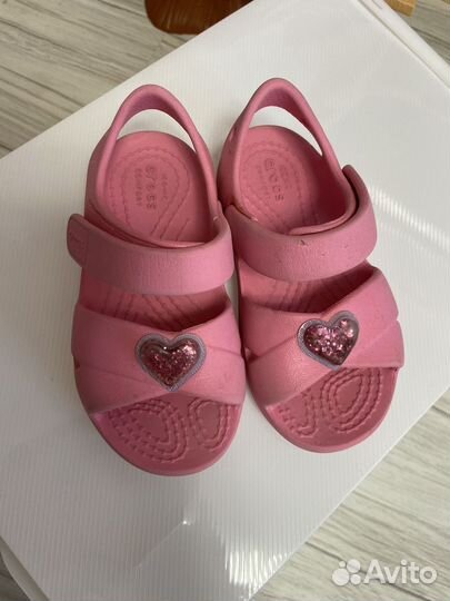 Сандалии crocs 23 размер